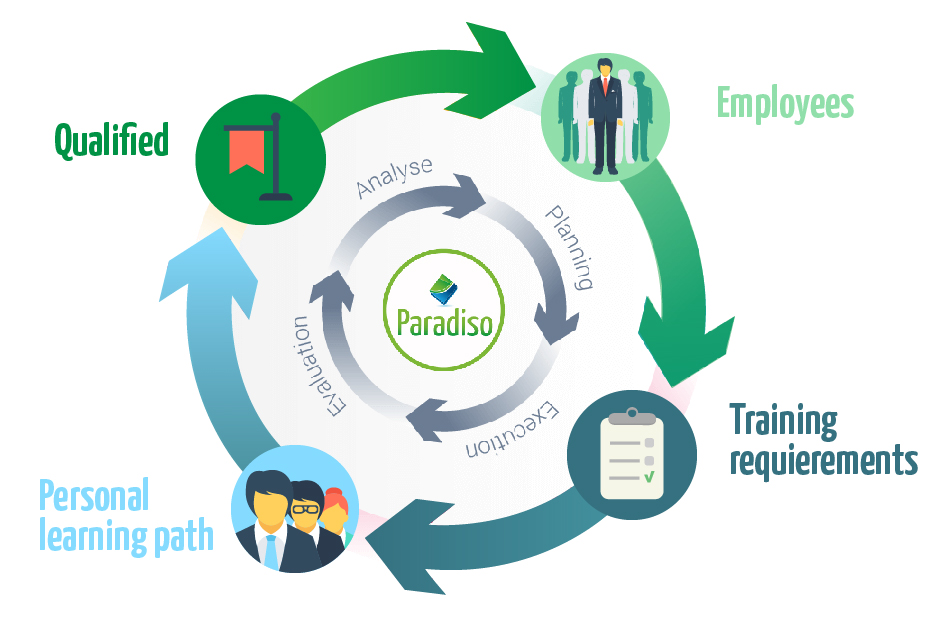 Learning paths for employees