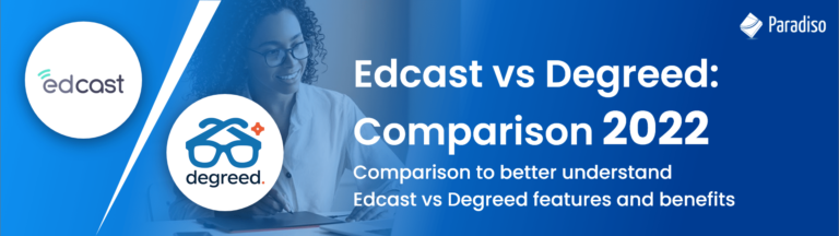 Edcast vs Degreed Comparison 2022