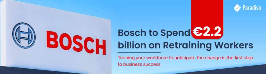 Bosch to Spend €2.2 billion on Retraining Workers