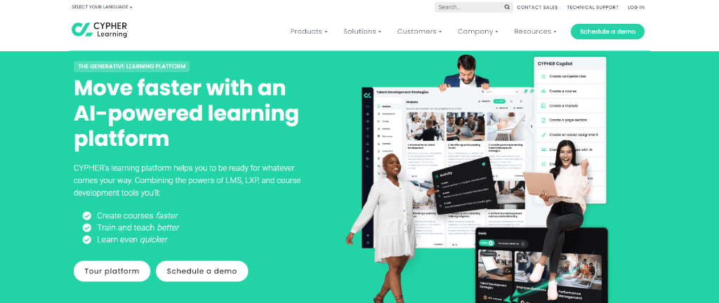 ai powered lms