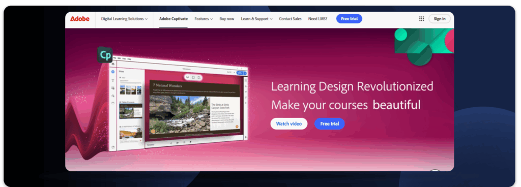 Adobe captivate