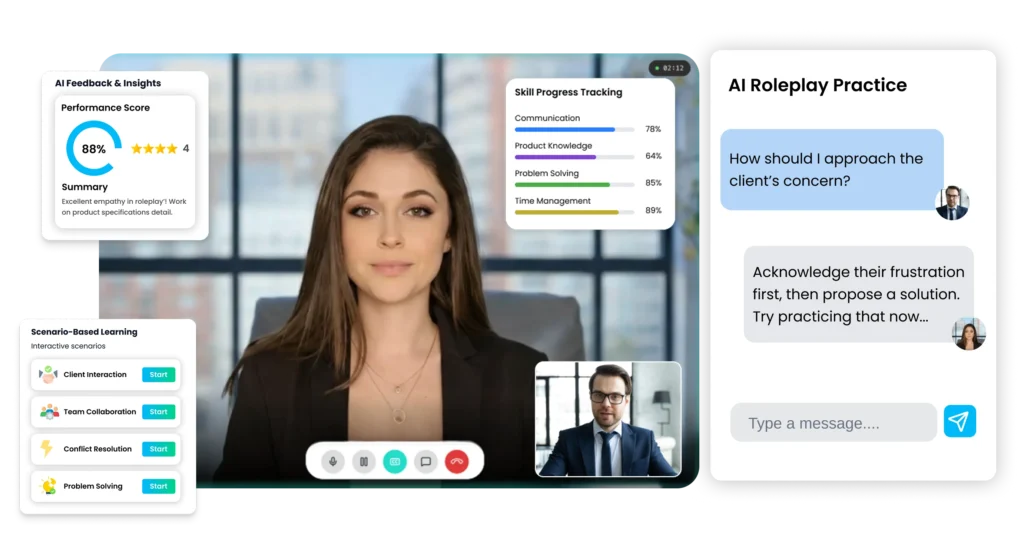 AI roleplay for employee onboarding